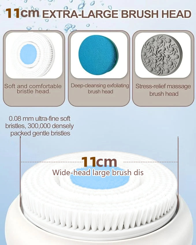 VibeClean - Electric Exfoliating Shower Brush