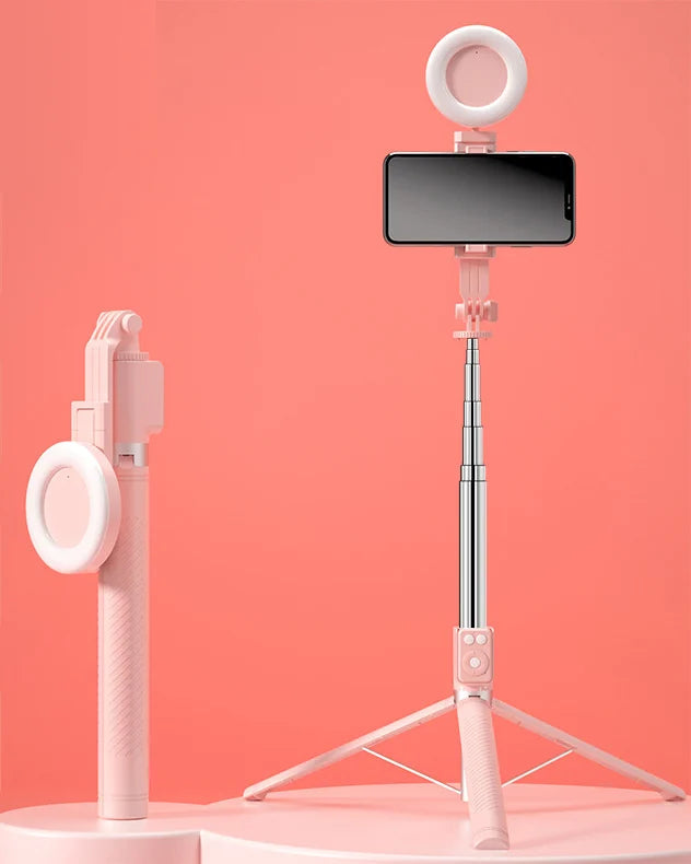 6 in 1 Bluetooth Tripod Selfie Stick marnetic