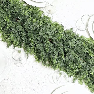 PineAura | Cozy Christmas Cypress Garland