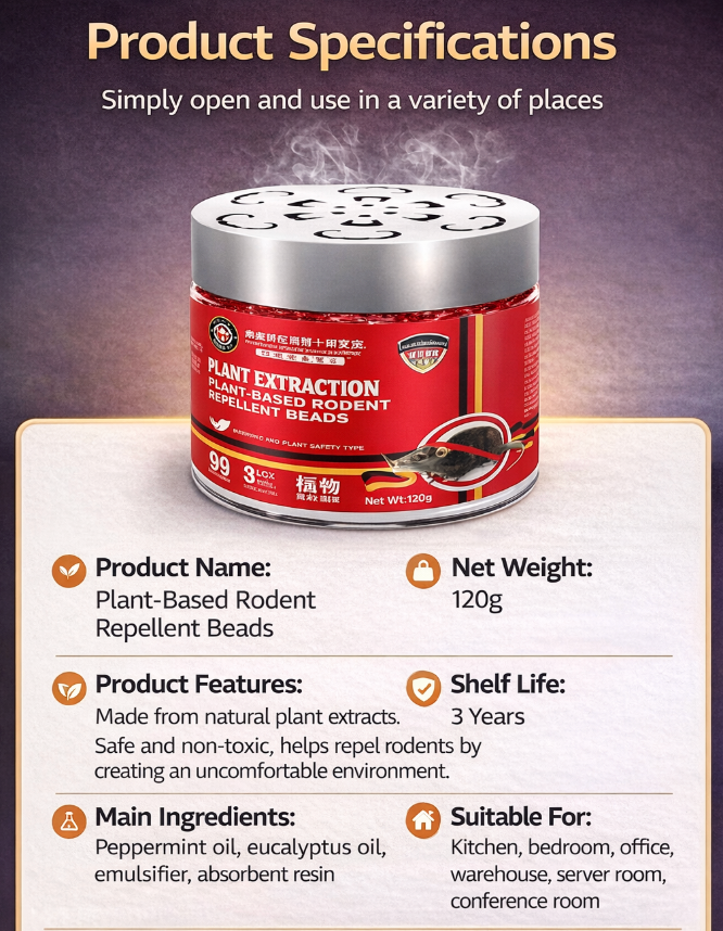 PestAway – Powerful Plant-Based Rat Repellent