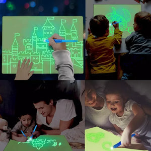 LuminaDraw - LED Magic Drawing Pad