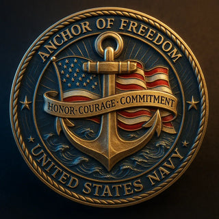 ValorMint – U.S. Navy Commemorative Cap & Coin Set