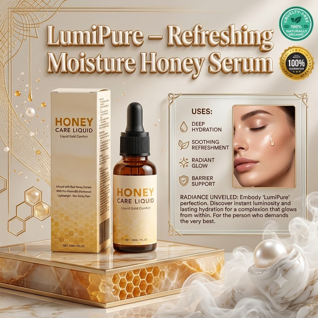 LumiPure – Refreshing Moisture Honey Serum