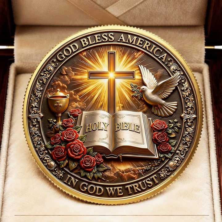 ✝️ 49% OFF — Faith & Freedom Anniversary Coin