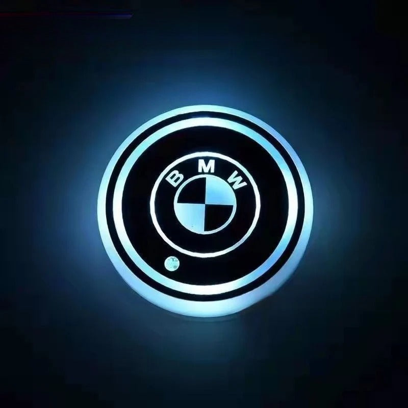 NeonCruise - 7-Color Ambient Car Coasters | Tap-Control Glow System