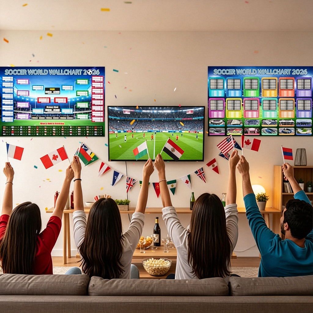 GoalWall – 2026 World Cup Poster Set