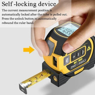 MeasureMaster - 3-in-1 Laser & Tape Precision Tool