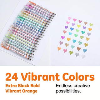 ColorGlow – Professional Acrylic Gel Pen Set