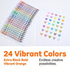 ColorGlow – Professional Acrylic Gel Pen Set