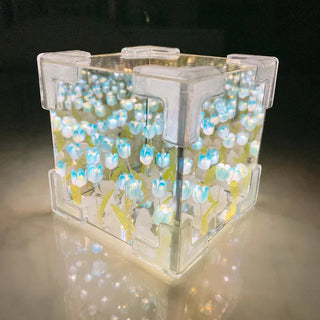 Blossom Box - Infinite Tulip Mirror Lamp