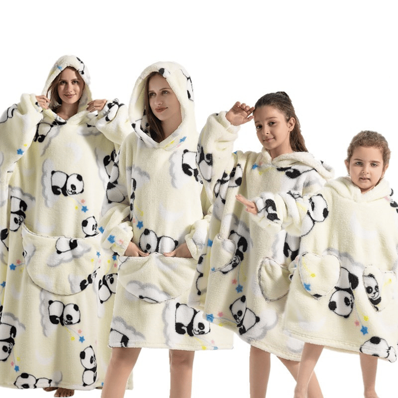 CozyCloud - Oversized Blanket Hoodie