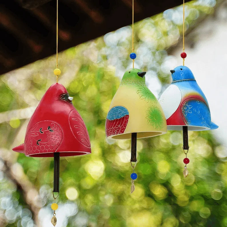 EternalMelody - Artistic Bird Song Resin Bell