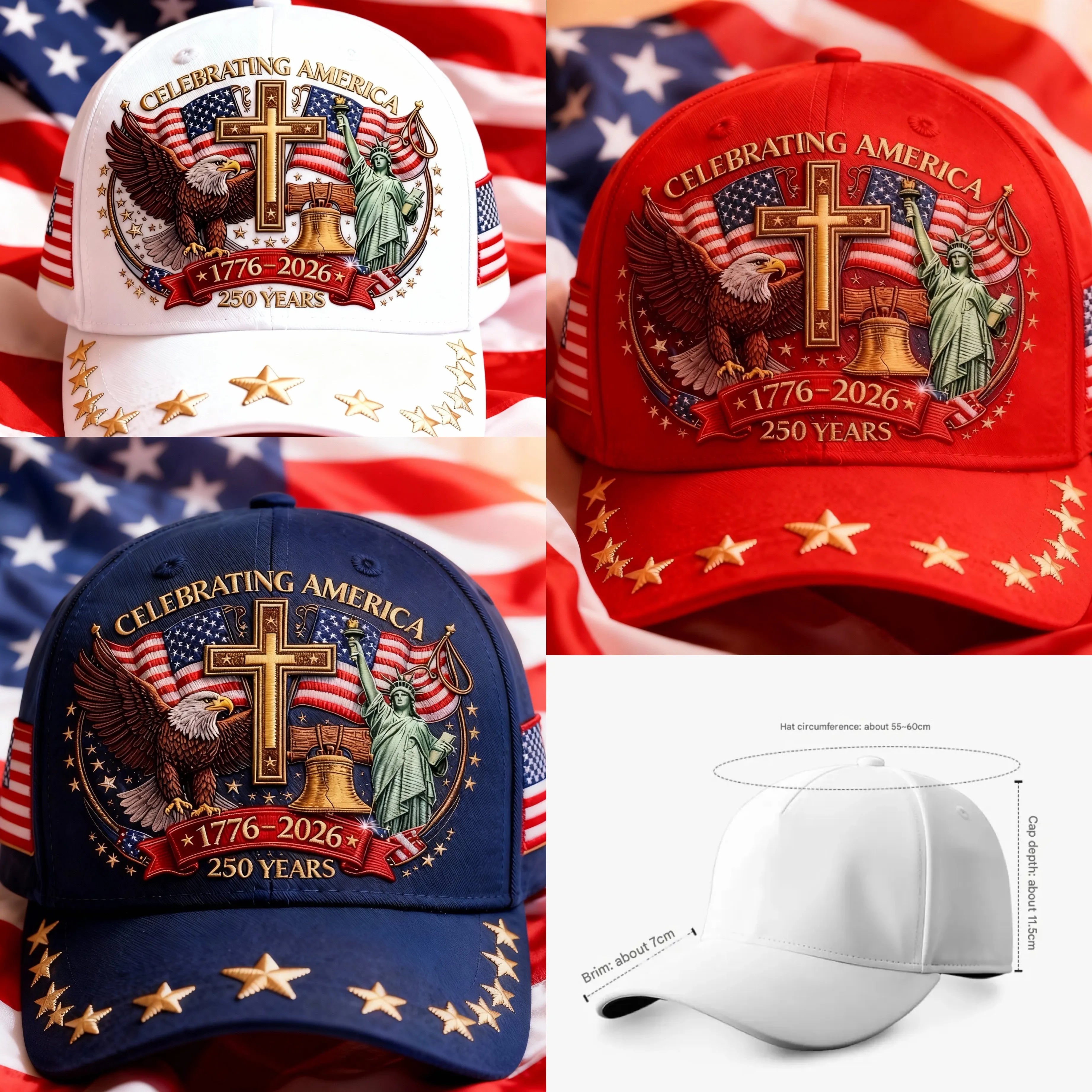 LibertyShield – United States 250th Anniversary Cap