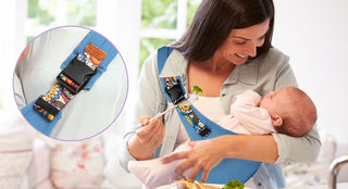 CozyStride – Breathable Adjustable Toddler Carry Sling