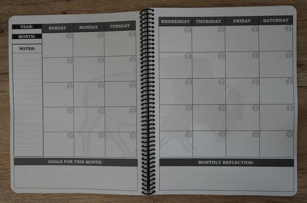 SacredJourney - Yearly Planner for Inspiration & Organization