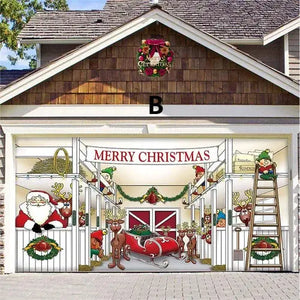 Festive Garage Door Magic - Christmas Edition marnetic