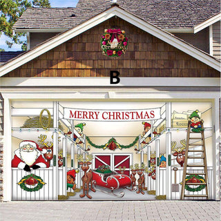 MerryDoor - Reusable Garage Decoration