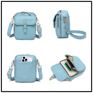 LuxeLoom – Classic Leather Crossbody Bag