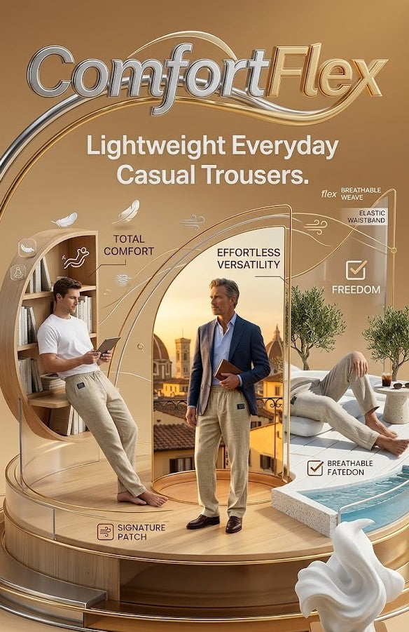ComfortFlex – Lightweight Everyday Casual Trousers