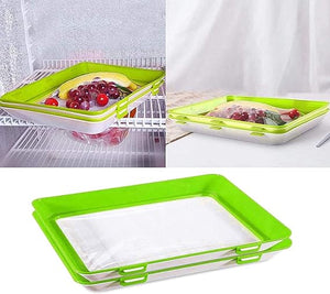 SealMate – Reusable Eco-Friendly Food Preserving Tray