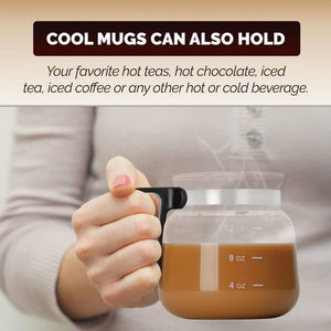 BrewVista – Coffee Pot Style Glass Mug