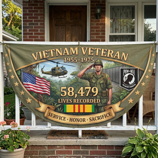 🇺🇸 Last Day Promo: 49% OFF 🎖️Vietnam Veteran Tribute Banner