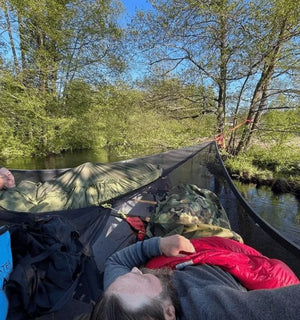 SkyNest - Portable Camping Triangle Hammock