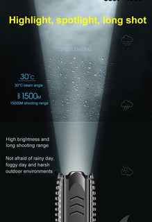 BrightForce – Multifunctional Rechargeable LED Flashlight