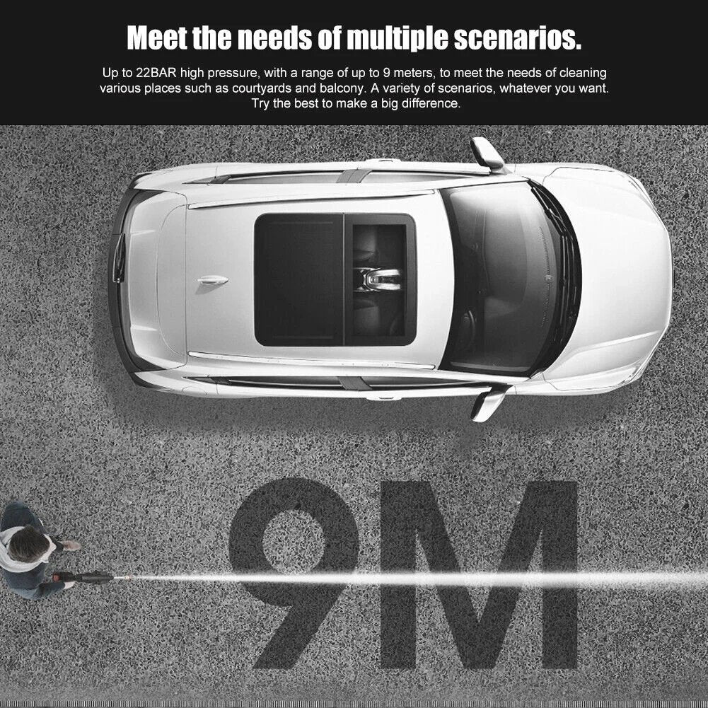 HydroFlex | Smart Cordless Car Wash Power Jet