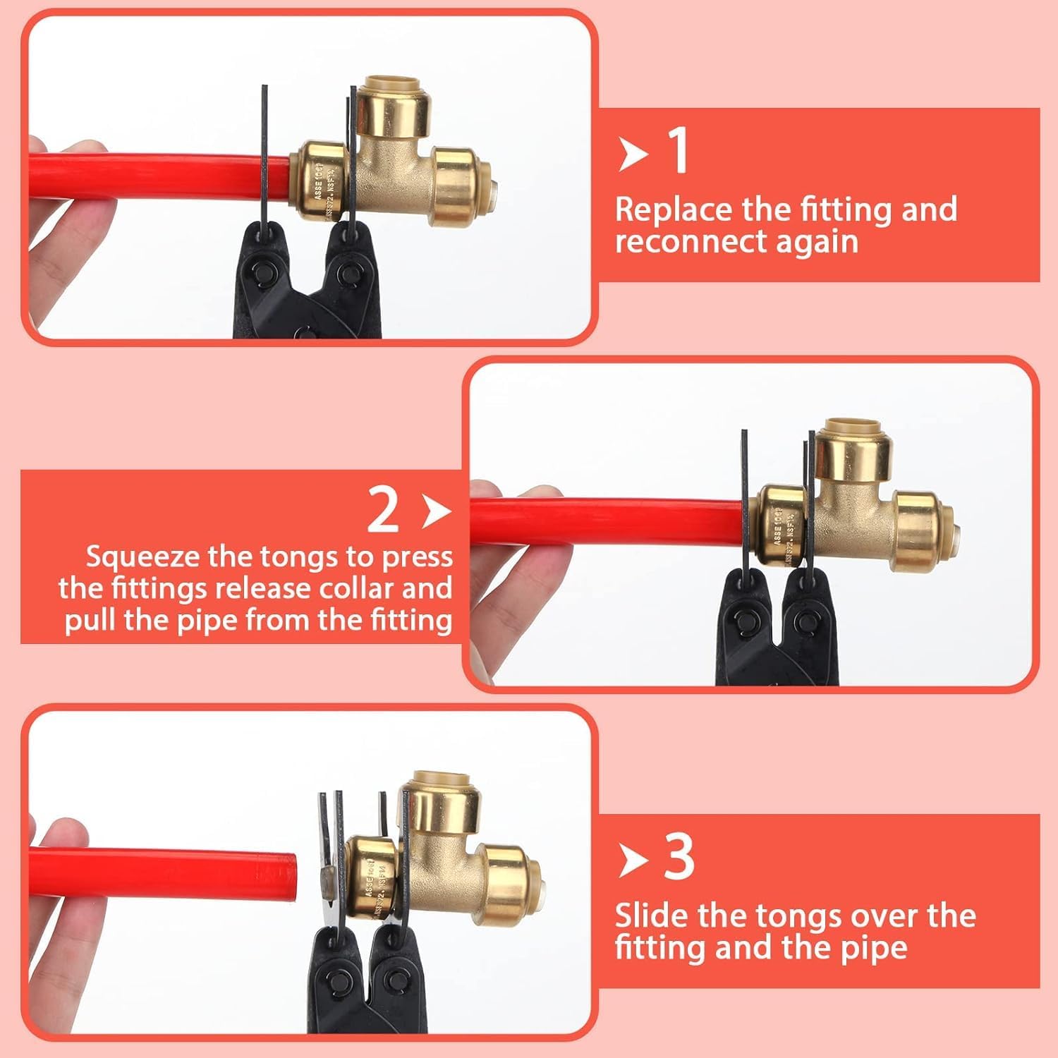 QuickRelease – Push-In Disconnect Pliers