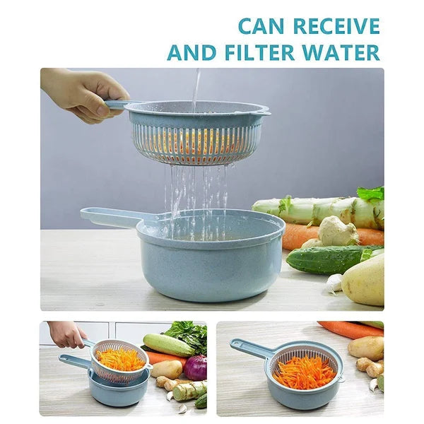 QuickSlice | 12-IN-1 Multi-Function Vegetable Slicer marnetic
