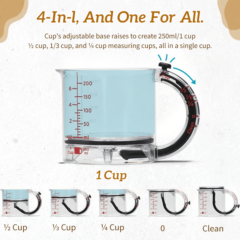 Fyntra | Heat-Resistant Measuring Cup