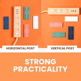 WallGrip - Adhesive Socket Holder for Effortless Mounting