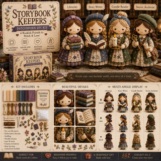 StitchTales – Patchwork Doll Sewing Kit
