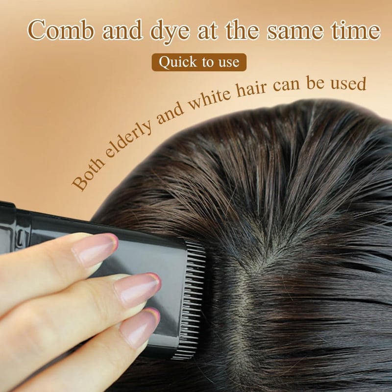 GrayAway Glide – Instant Hair Color Comb