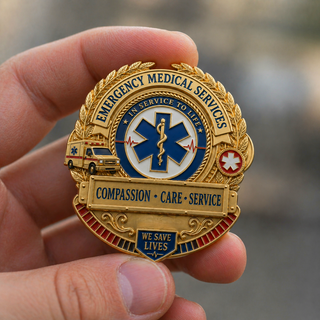 🚑 Last Day Promo: 49% OFF ⚕️Emergency Medical Services Honor Brooch Pin