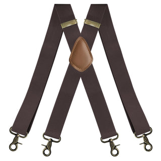 GentleHold – Premium Leather Suspenders for Men