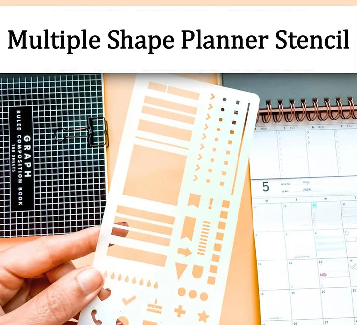 EduPlan – 2026 Study Planner with Stencil Tools