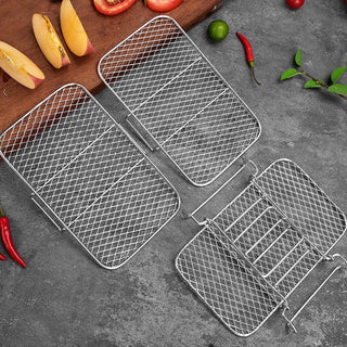 FlavorStack - Stainless Steel Air Fryer Rack – Cook Smarter