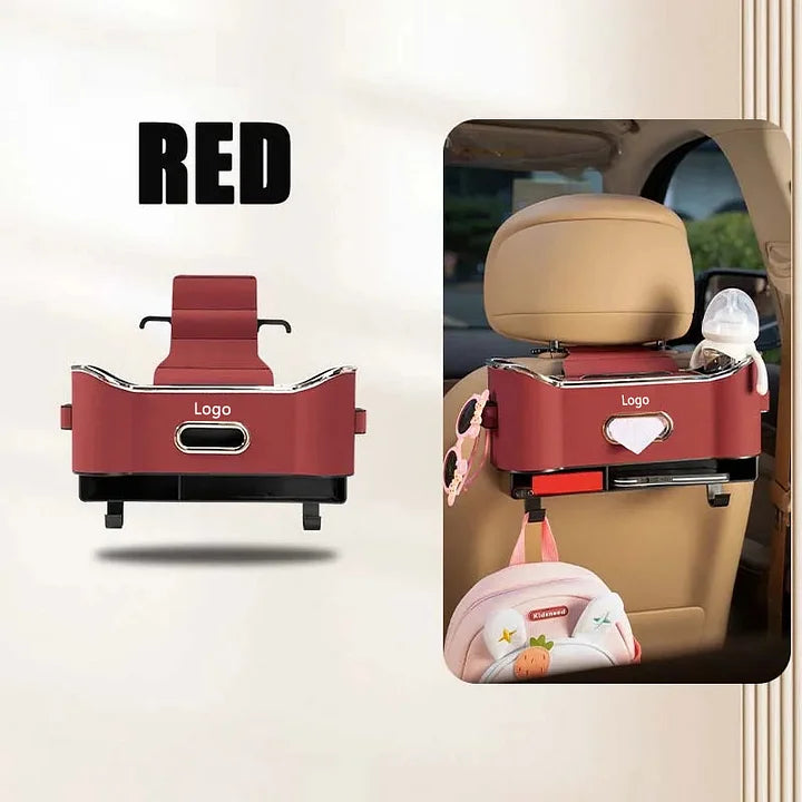 SeatSaver – Multi-Pocket Seat Back Storage Box