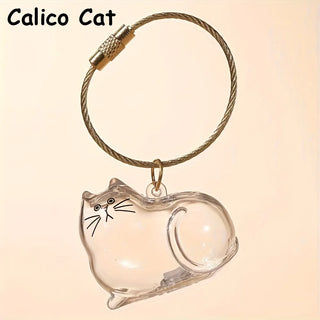 MemoryPaw – Pet Hair Memorial Capsule Keychain