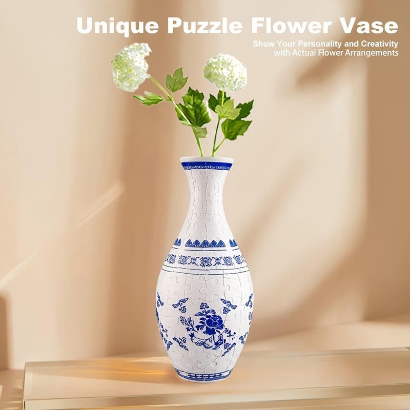 DecorSculpt - The Artful 3D Puzzle Vase
