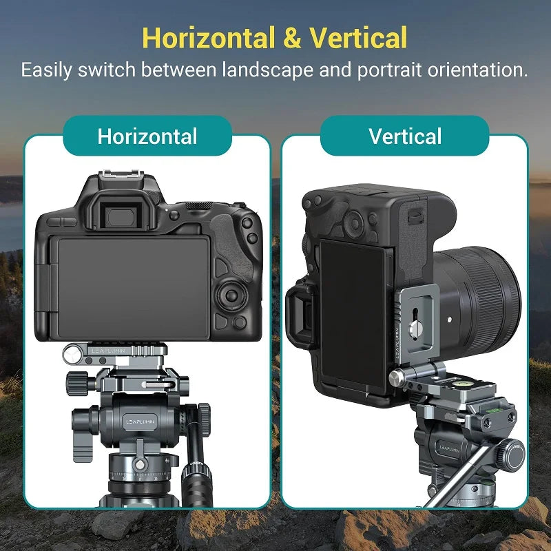 SnapSwitch - Folding L Plate for SLR Tripods