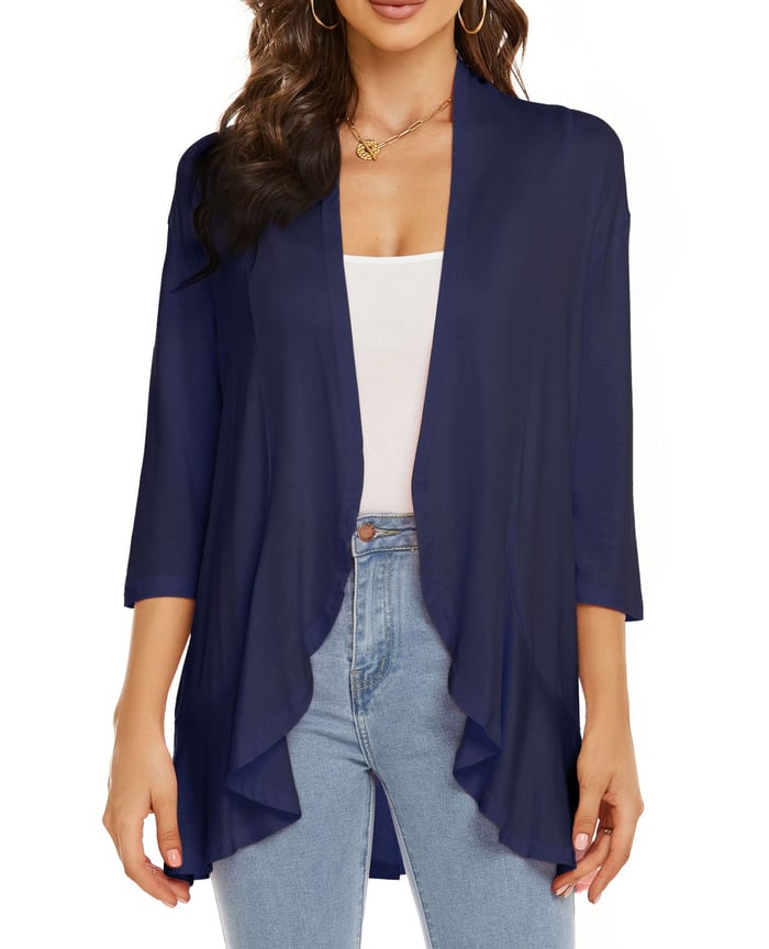 EverCozy – Lightweight Open Front Cardigan