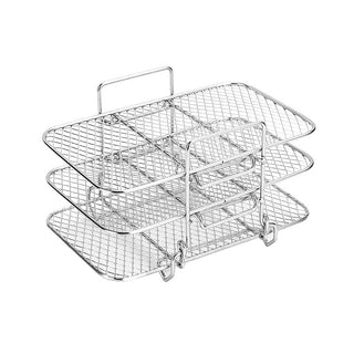 FlavorStack - Stainless Steel Air Fryer Rack – Cook Smarter