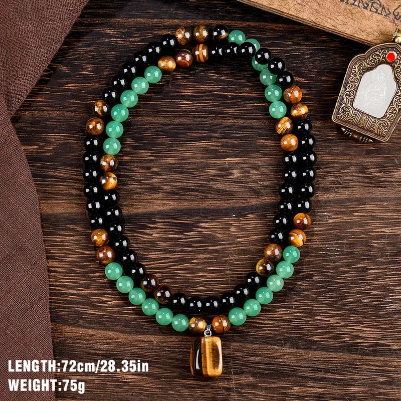 FortuneAura – Prosperity Crystal Pendant Necklace