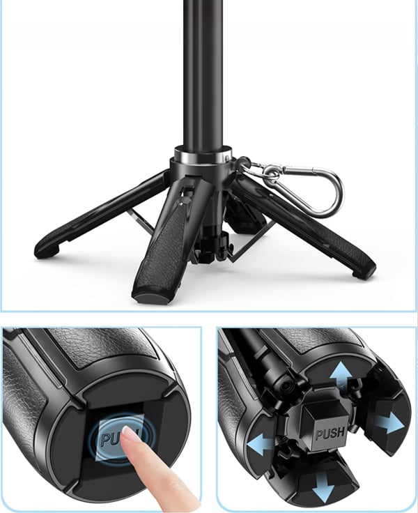 SmartShot - Wireless Magnetic Selfie Stick & Tripod Combo
