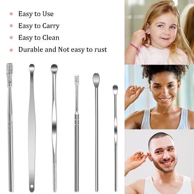 SafeClean – Stainless Steel Ear Care Kit