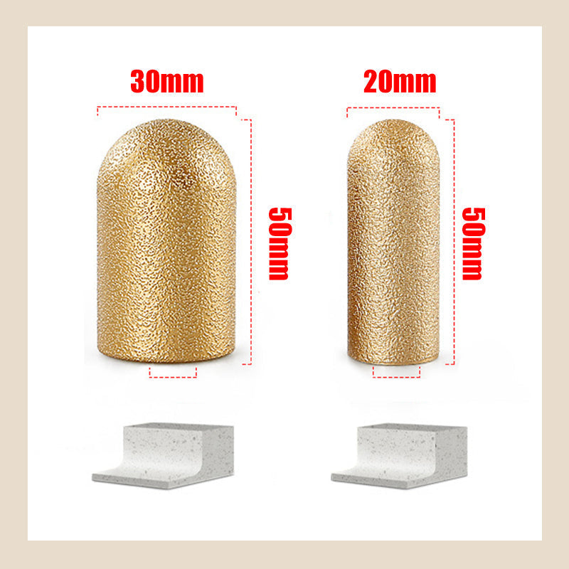 GrindForce – Vacuum Brazed Round Grinding Head Abrasive