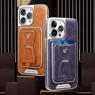 EliteHold - Magnetic Stand & Wallet iPhone Case for Professionals